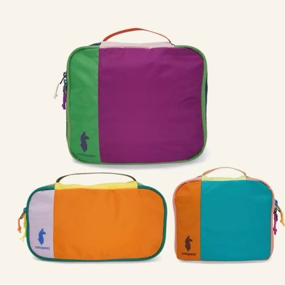 Handbags - Cotopaxi Del Dia Style Packing Cubes - Set of 3 Travel Organizers(last one set )